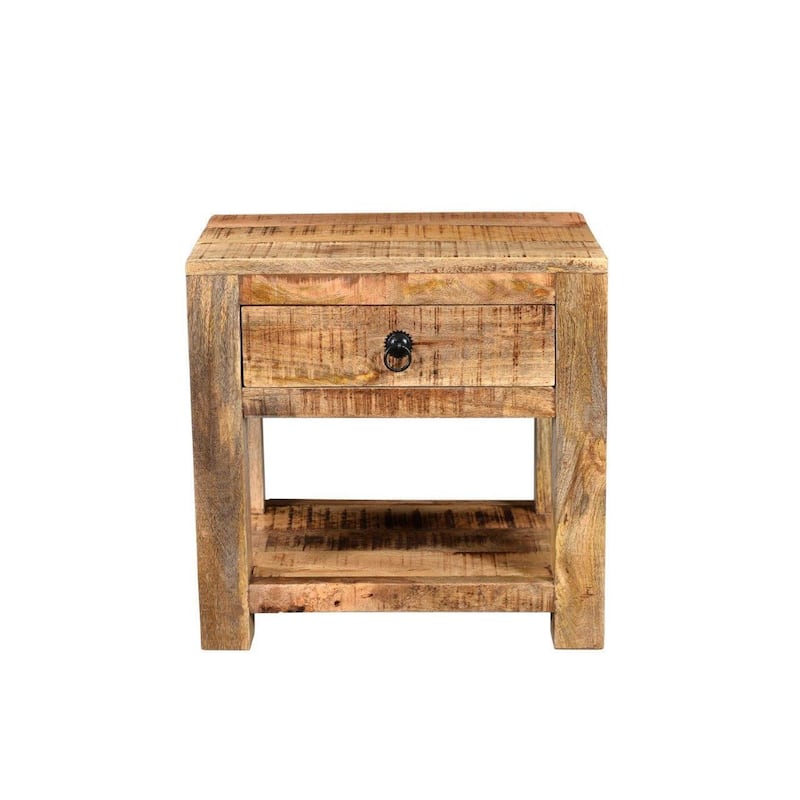 Handmade Surat Mango Wood End Table