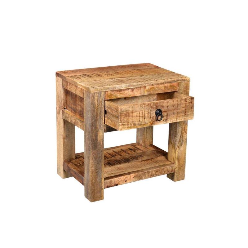 Handmade Surat Mango Wood End Table