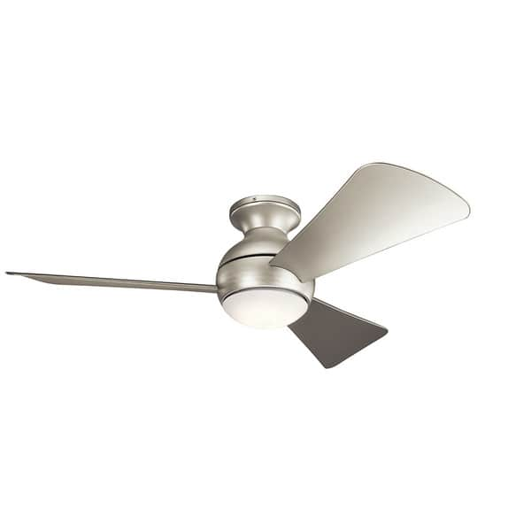 Kichler Lighting Sola Collection 44 Inch Brushed Nickel Led Ceiling Fan