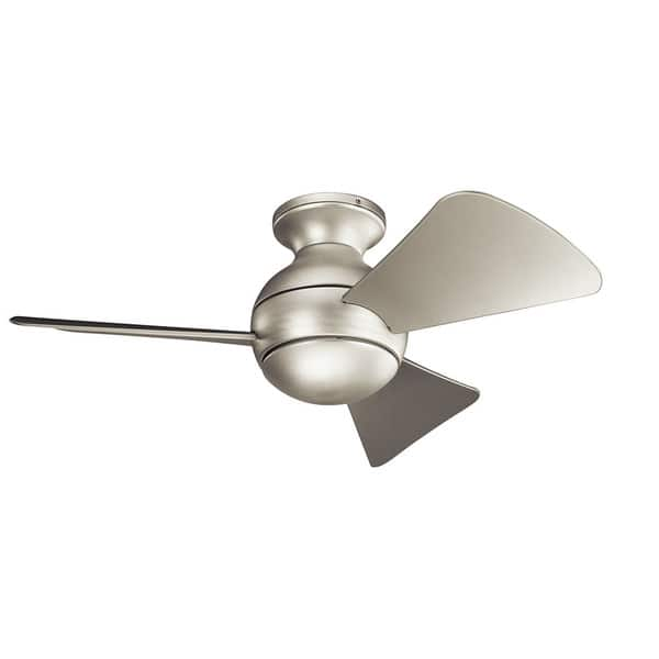 Kichler Lighting Sola Collection 34 Inch Brushed Nickel Led Ceiling Fan