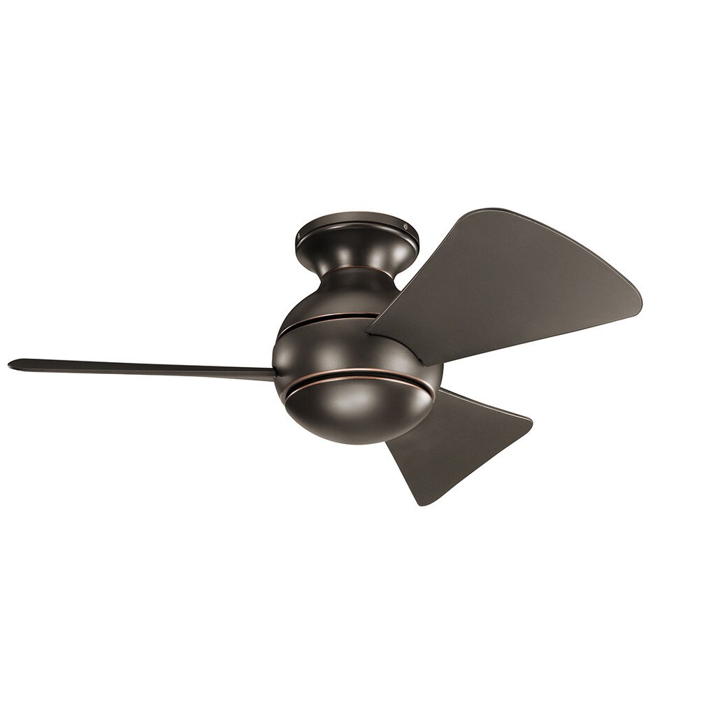 Kichler Lighting Sola Collection 34 Inch Olde Bronze Led Ceiling Fan