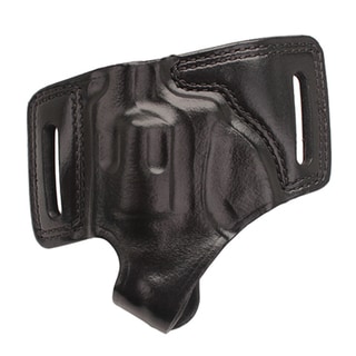 Bianchi 5 Black Widow Leather Holster Black, Right Hand, Ruger LCR