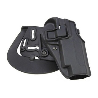 Blackhawk! Serpa CQC, Belt & Paddle Holster, Plain Matte Black Finish S&W 5900/4000, Right Hand