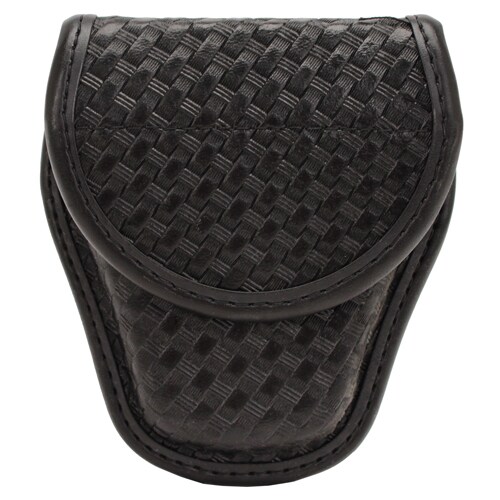 Bianchi 7900 AccuMold Elite Covered Cuff Case Hidden Snap, Basket Black, Size 1