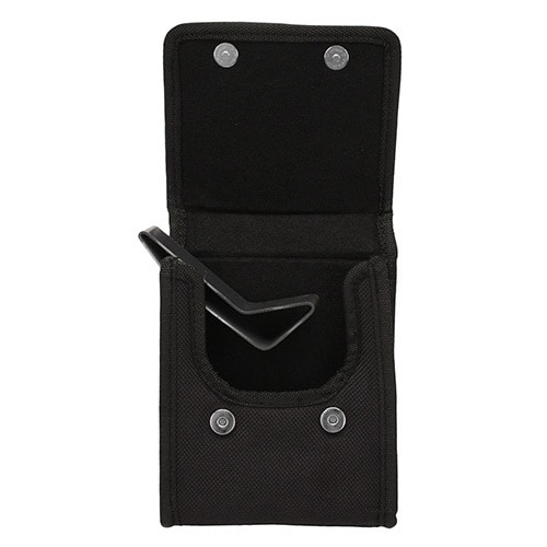 Bulldog Cases Black Nylon Vertical Phone Holster w/Belt Loop/Clip Compact 9mm