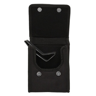 Bulldog Cases Black Nylon Vertical Phone Holster w/Belt Loop/Clip Compact 9mm