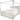 SAFAVIEH Couture Alecxi Glam Velvet Commercial Grade Canopy Bed (King)
