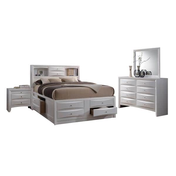 Shop Acme Furniture Ireland 4 Piece Storage Bedroom Set