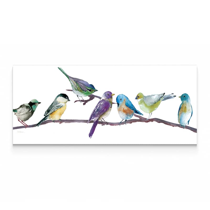 'Colorful Spot' Multicolored Gallery Wrapped Canvas Artowrk