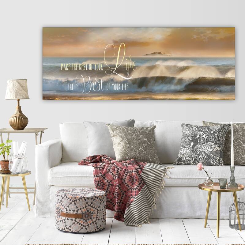 'Best of Your Life' Premium Gallery-wrapped Canvas Art (3 Sizes Available)