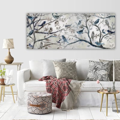 Wexford Home 'Morning Chorus' Gallery Wrapped Canvas Wall Art