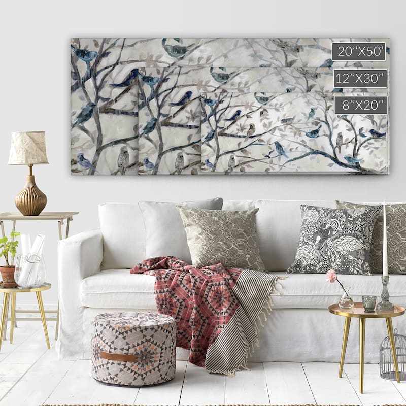 Wexford Home 'Morning Chorus' Gallery Wrapped Canvas Wall Art