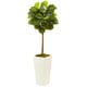 preview thumbnail 1 of 1, Nearly Natural Real Touch 4.5-foot Fiddle Leaf Fig