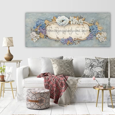 Wexford Home 'Prayer' 3 Sizes Available Premium Gallery Wrapped Canvas