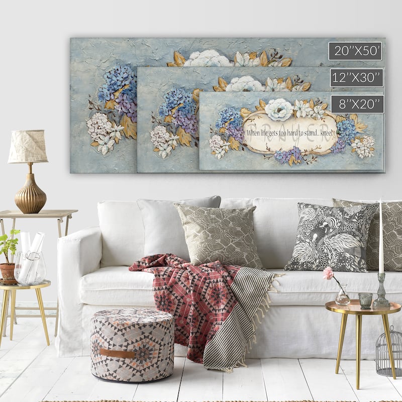 Wexford Home 'Prayer' 3 Sizes Available Premium Gallery Wrapped Canvas