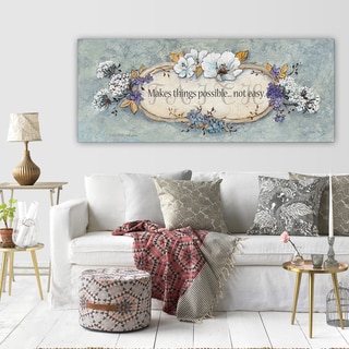 Wexford Home 'Faith' Premium Gallery Wrapped Canvas Artwork (3 Sizes Available)