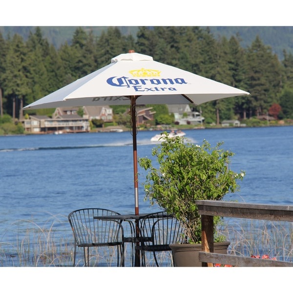 Shop Black Friday Deals On Corona Extra 6 5 Ft Square Patio Market Umbrella Overstock 14308514