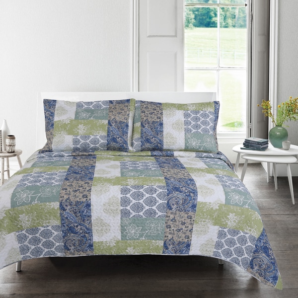 Lauren Taylor - Nicole 3pc Quilt Set