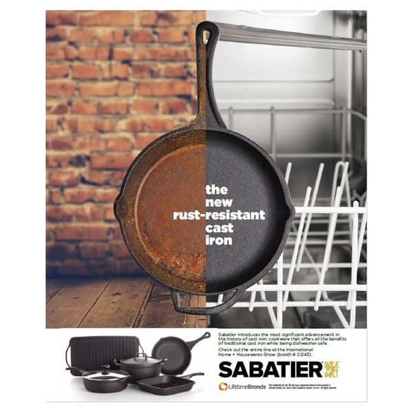   Basics Pre-Seasoned Cast Iron Reversible