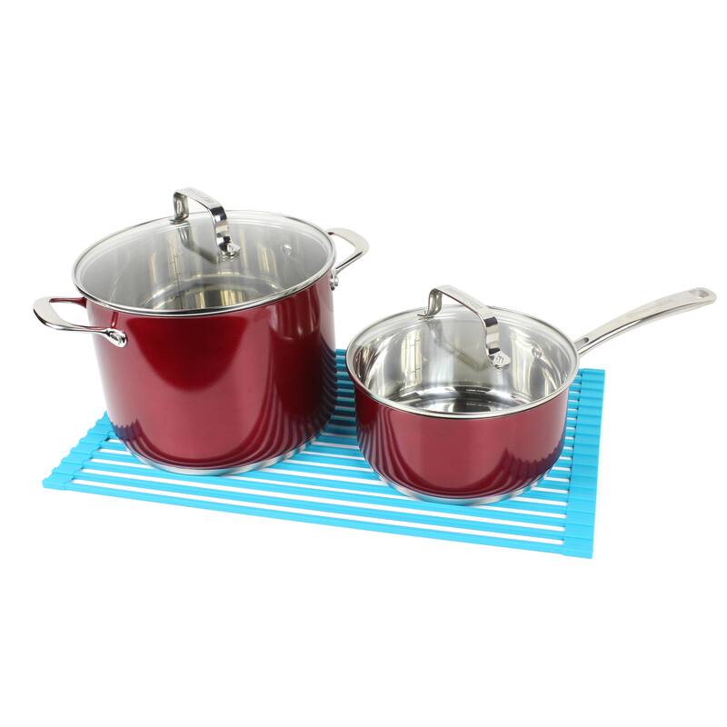 16 Gauge Stainless Steel 43-inch Double Bowl Kitchen Sink with Accessories