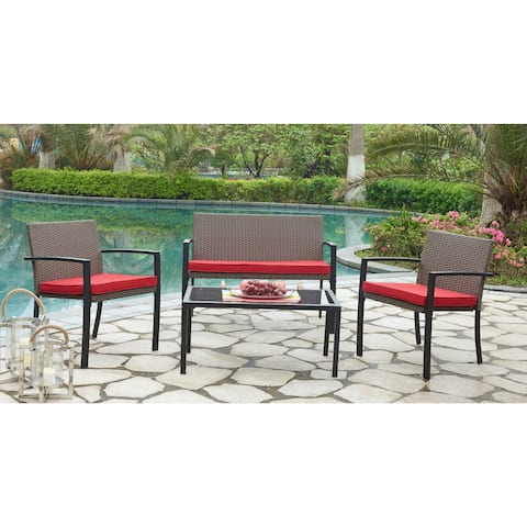 DG Casa Capistrano Loveseat, Two Chairs and Table Set