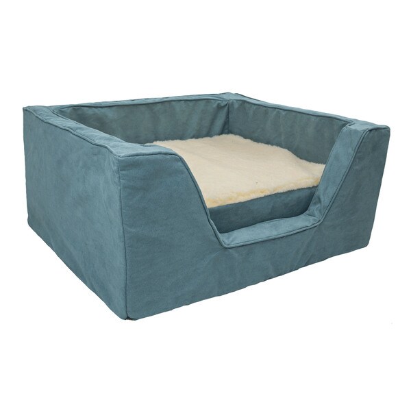 solid memory foam dog bed