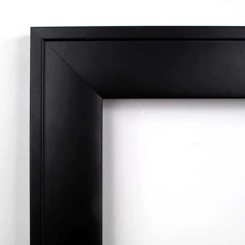 Framed Cork Board, Nero Black