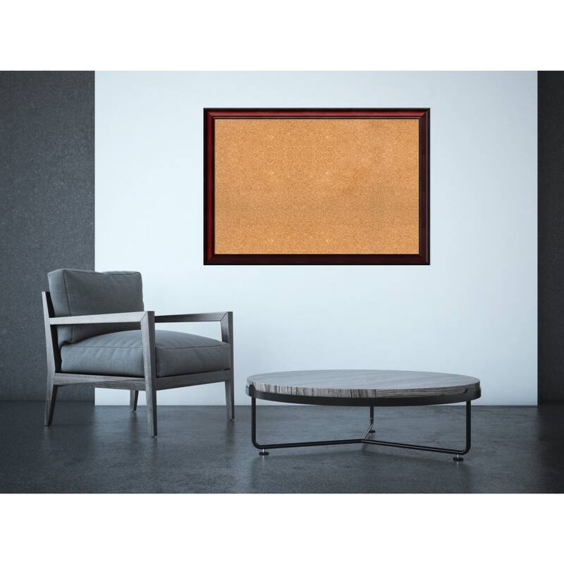 Framed Cork Board, Rubino Cherry Scoop