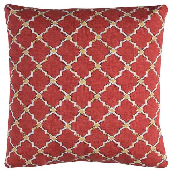 rizzy home geometric decorative filled pillo