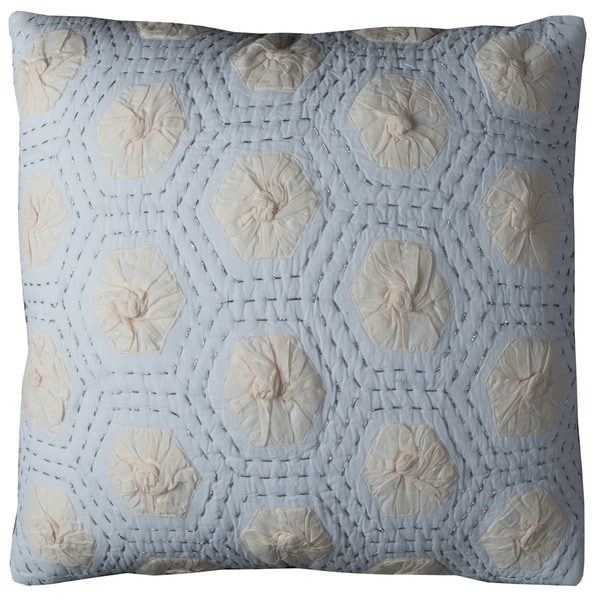 rizzy home geometric decorative filled pillo