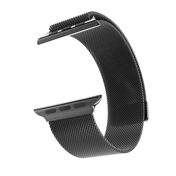 apple watch milanese loop black