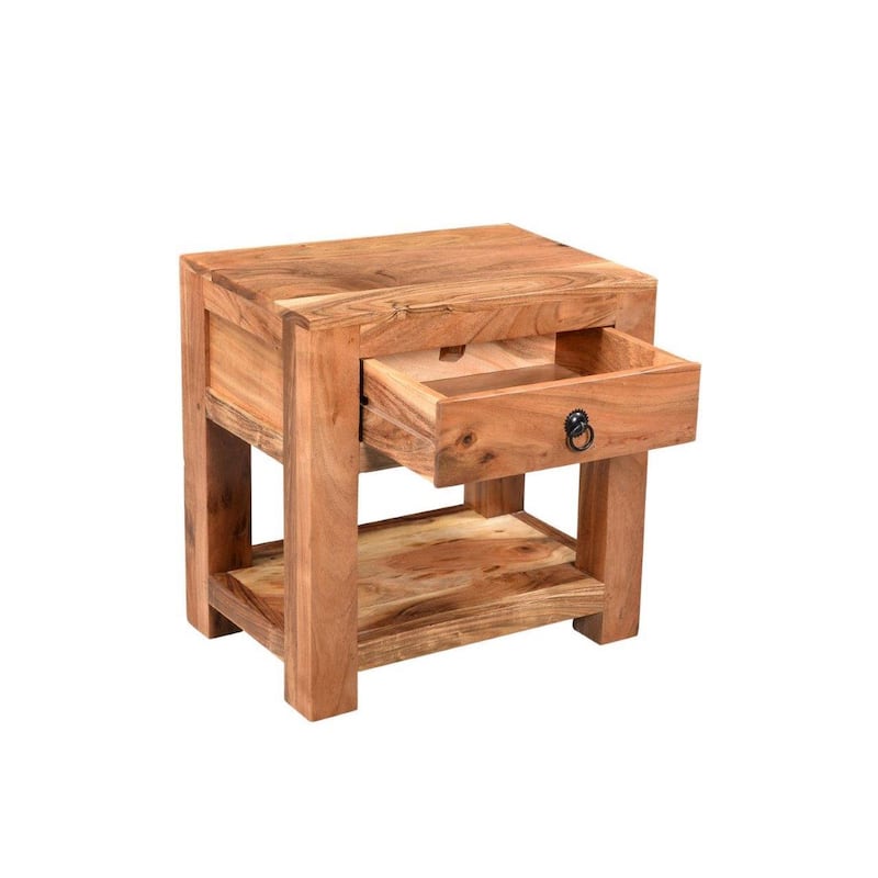 Handmade Ajmer Bedside Table