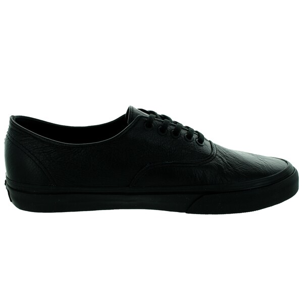 vans decon leather black