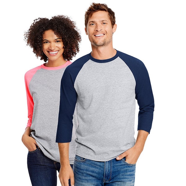 hanes raglan shirts