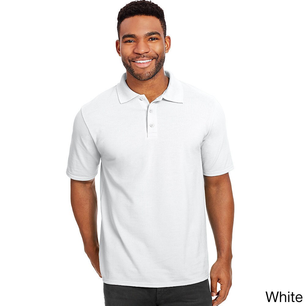 Hanes X-Temp Mens Pique Polo Shirt
