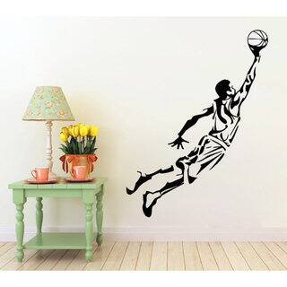 Shop Basketball Wall Decals Boy Basketball Player Decal Sport Gym