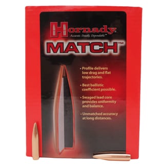 Hornady 6.5mm Bullets .264" 140 Gr BTHP Match(Per 500)