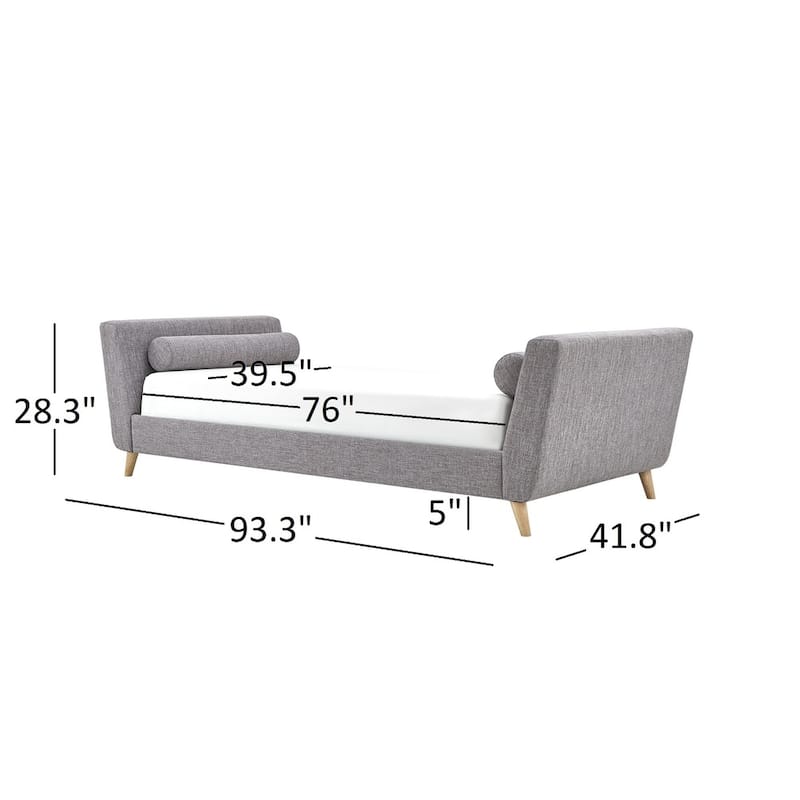Sonja Linen Fabric Daybed by iNSPIRE Q Modern