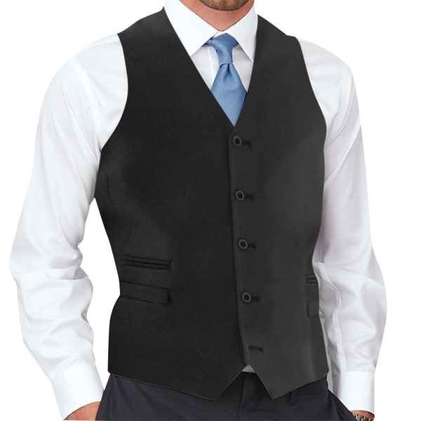 Affinity Apparel Men's 5-button Vest. Opens flyout.