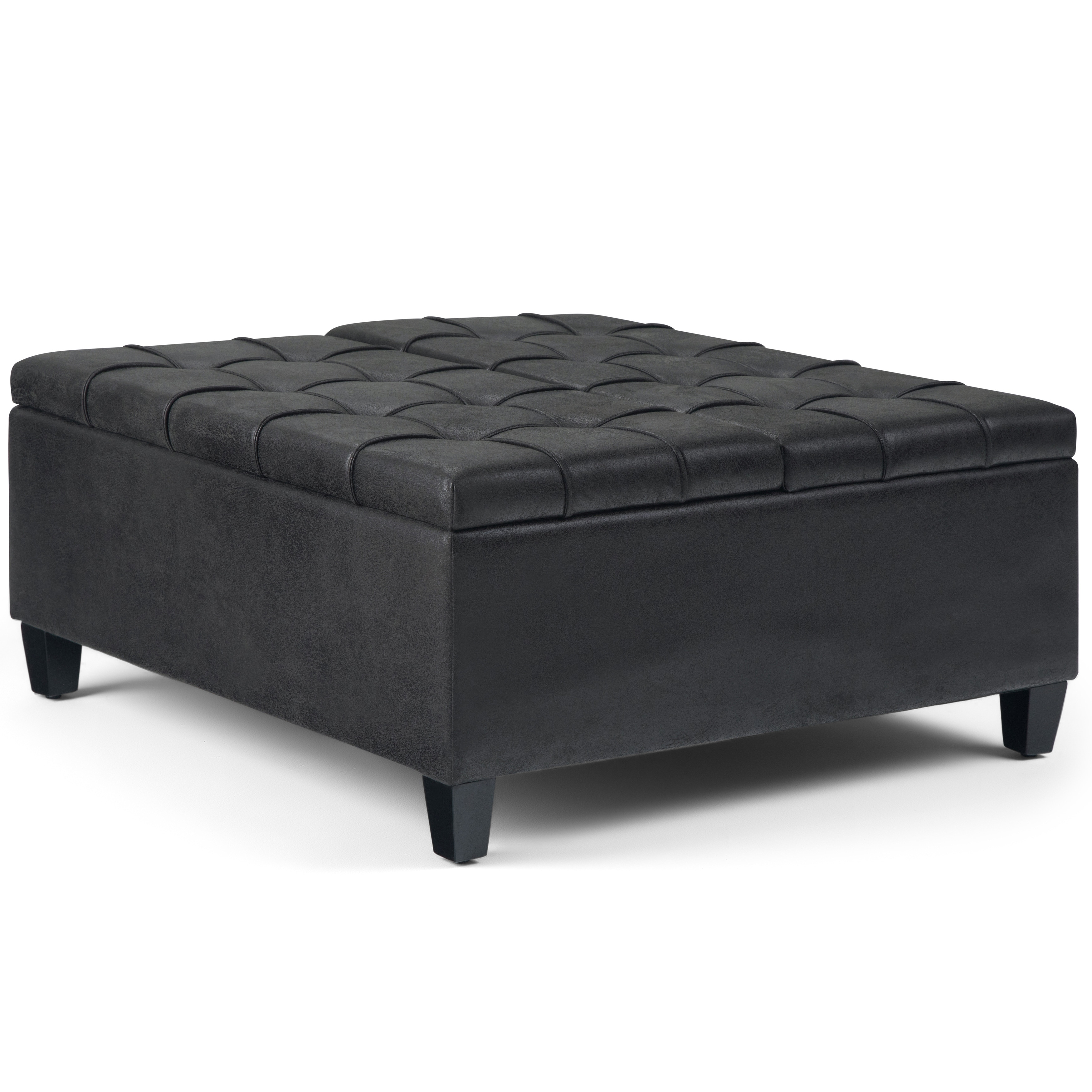 Elliot coffee store table storage ottoman