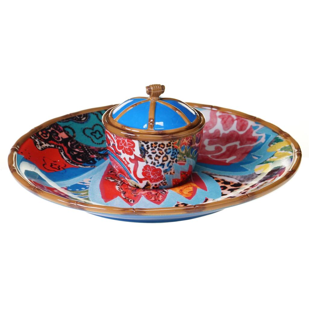 Tracy Porter for Poetic Wanderlust 'Magpie' Chip and Dip Servers (Set of 3)