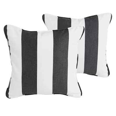 Sawyer Sunbrella Cabana Classic Indoor/ Outdoor 20 inch Corded Pillow Set