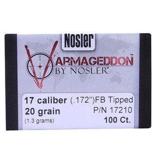 Nosler 6mm Bullets Varmageddon, 55 Grains, Tipped Flat Base, Per 100