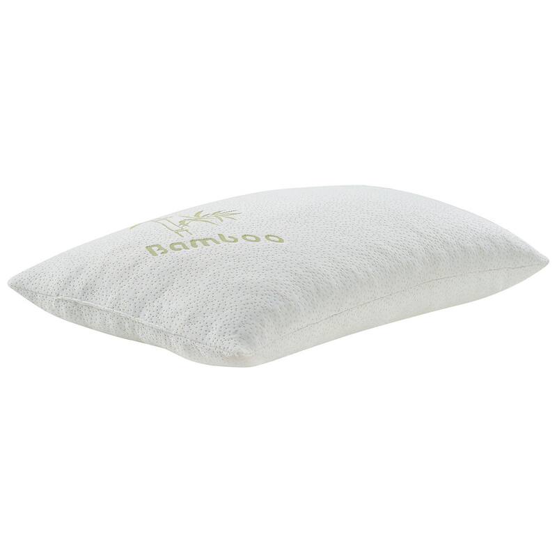 Relax Queen Shredded Memory Foam Pillow - White