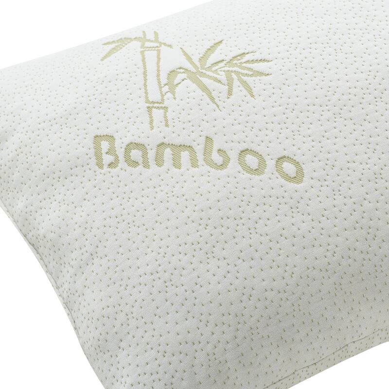 Relax Queen Shredded Memory Foam Pillow - White