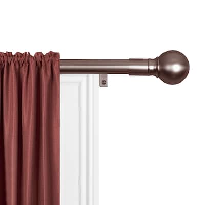 Maytex Smart Rods Easy-install Extendable Drapery Rod - 18 - 48 inches - 18 - 48 inches