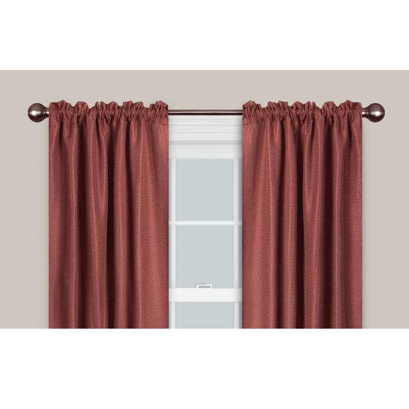 Maytex Smart Rods Easy-install Extendable Drapery Rod - 18 - 48 inches - 18 - 48 inches