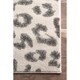 nuLOOM Grey Modern Leopard Spotted Area Rug - Thumbnail 4