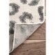 nuLOOM Grey Modern Leopard Spotted Area Rug - Thumbnail 5
