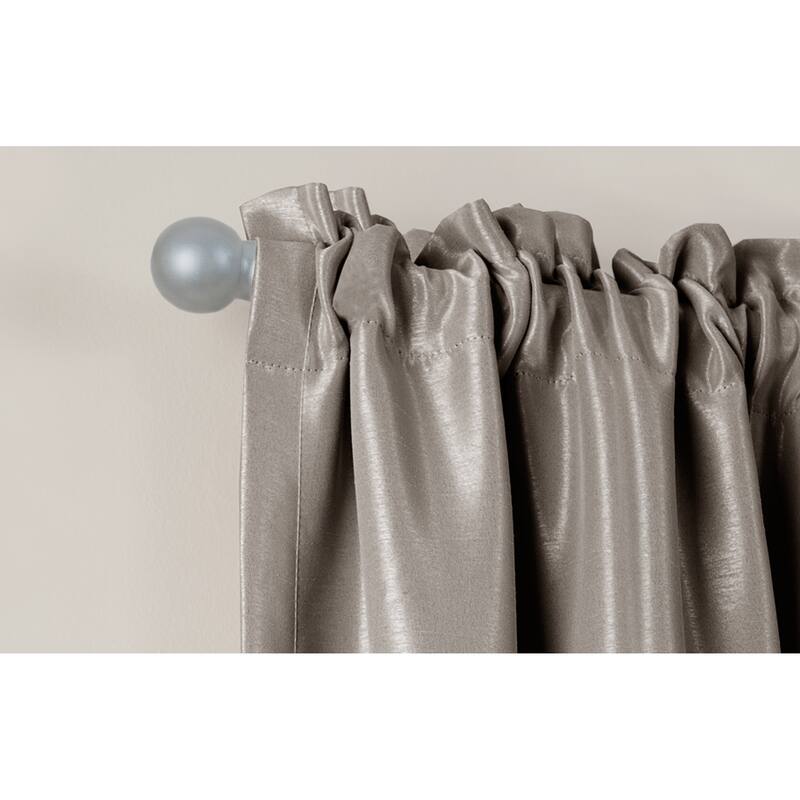 Maytex Smart Rods Easy Install No Measuring Window Cafe Rod